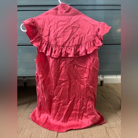 H&M Silk Short sleeve Blouse - Picture 2 of 7